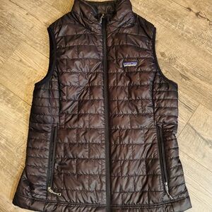 Patagonia Women's Nano Puff Black Quilted Vest